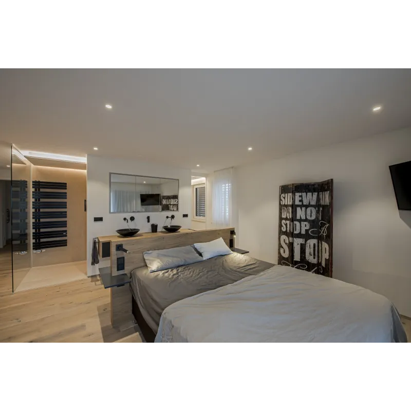 PATTA-I, encastré de plafond intérieur/extérieur, rond, blanc mat, LED, 7,3W, 1800-3000K, IP20/IP65, Dim to warm, variable