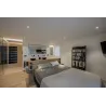 PATTA-I, encastré de plafond intérieur/extérieur, rond, blanc mat, LED, 7,3W, 1800-3000K, IP20/IP65, Dim to warm, variable