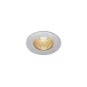 PATTA-I, encastré de plafond intérieur/extérieur, rond, alu mat, LED, 7,3W, 1800-3000K, IP20/IP65, Dim to warm, variable