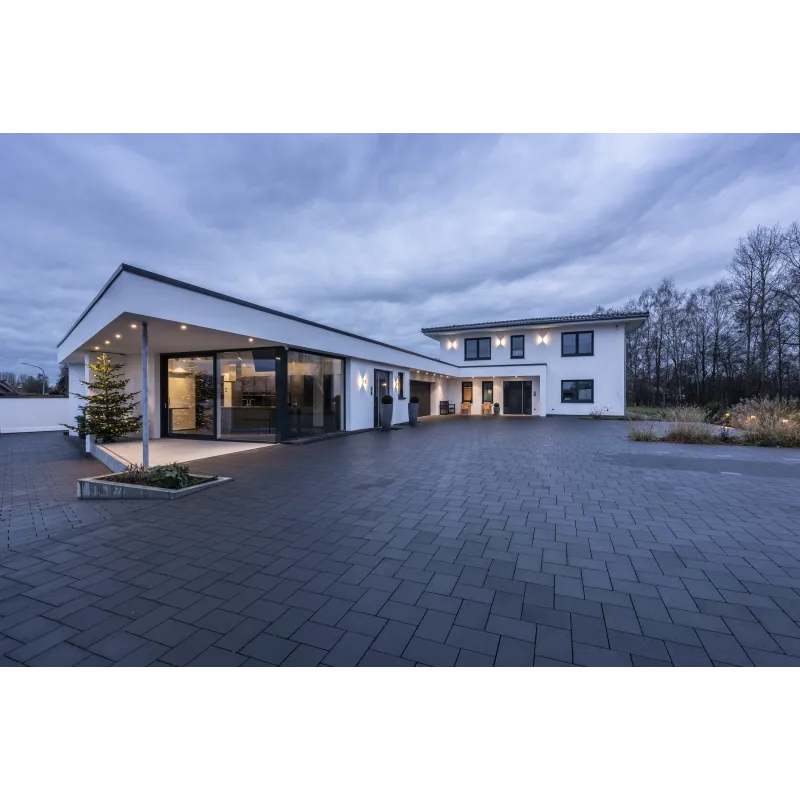 PATTA-I, encastré de plafond intérieur/extérieur, rond, alu mat, LED, 7,3W, 1800-3000K, IP20/IP65, Dim to warm, variable
