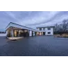 PATTA-I, encastré de plafond intérieur/extérieur, rond, alu mat, LED, 7,3W, 1800-3000K, IP20/IP65, Dim to warm, variable