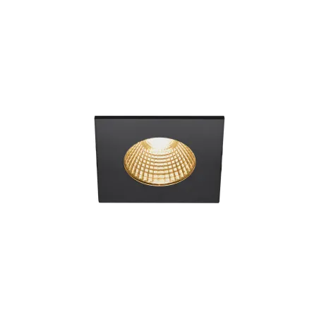 PATTA-I, encastré de plafond intérieur/extérieur, carré, noir, LED, 7,3W, 1800-3000K, IP20/IP65, Dim to warm, variable