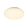 SIMA, applique et plafonnier intérieur, rond, blanc, LED, 24W, 3000K, IP44, plastique recyclé, détecteur de mouvement