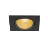 NEW TRIA 68, encastré de plafond carré, noir mat, LED, 7,2W, 1800-3000K, clips/lames ressorts, Dim To warm, variable