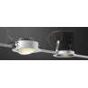 NEW TRIA 68, encastré de plafond rond, blanc mat, LED, 7,2W, 1800-3000K, clips/lames ressorts, Dim To warm, variable