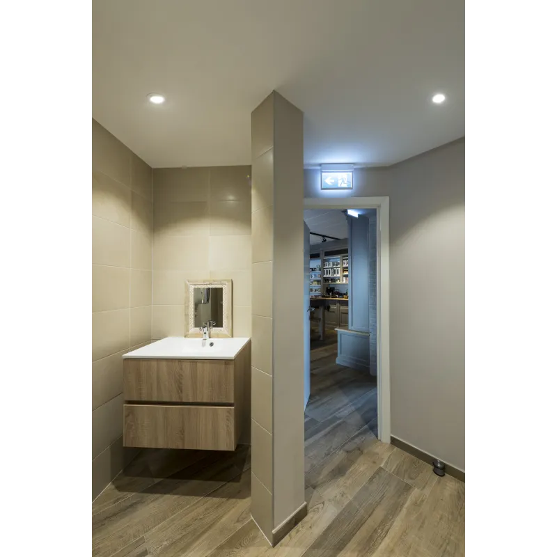 NEW TRIA 68, encastré de plafond rond, blanc mat, LED, 7,2W, 1800-3000K, clips/lames ressorts, Dim To warm, variable