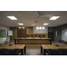 NEW TRIA 68, encastré de plafond rond, noir mat, LED, 7,2W, 1800-3000K, clips/lames ressorts, Dim To warm, variable