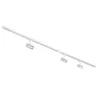 NOBLO SPOT, kit rail 1 allumage, blanc, LED, 22,5W, 2700K, 2 rails de 1m, 3 spots, 1 connecteur et 2 embouts inclus