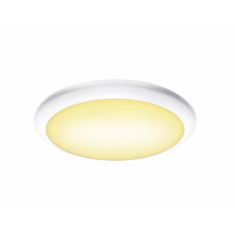 RUBA 27, applique et plafonnier extérieur, blanc, LED, 12W, 3000/4000K, IP65, plastique recyclé, interrupteur CCT