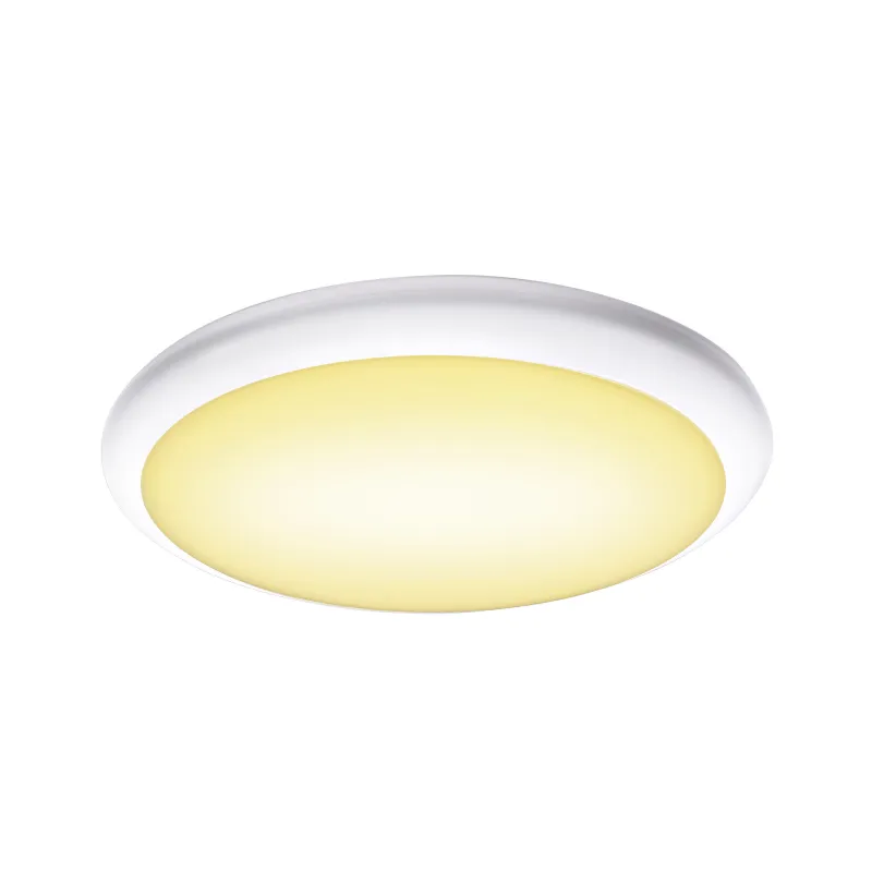 RUBA 42, applique et plafonnier extérieur, blanc, LED, 22W, 3000/4000K, IP65, plastique recyclé, interrupteur CCT