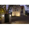 AINOS, applique et plafonnier extérieur, carré, anthracite, LED, 18W, 3000K/4000K, IP65, détecteur de mouvement