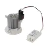 CONTONE®, encastré de plafond intérieur, rond, fixe, blanc, LED, 16W, 2000K-3000K, IP44, Dim to warm, variable