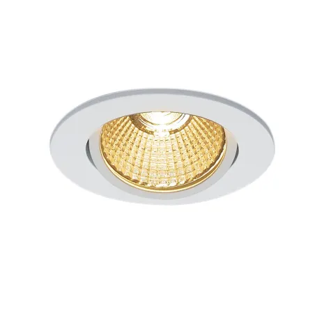 NEW TRIA 68, encastré de plafond intérieur, simple, rond, blanc mat, LED, 11W, 2700K, clips ressorts, variable