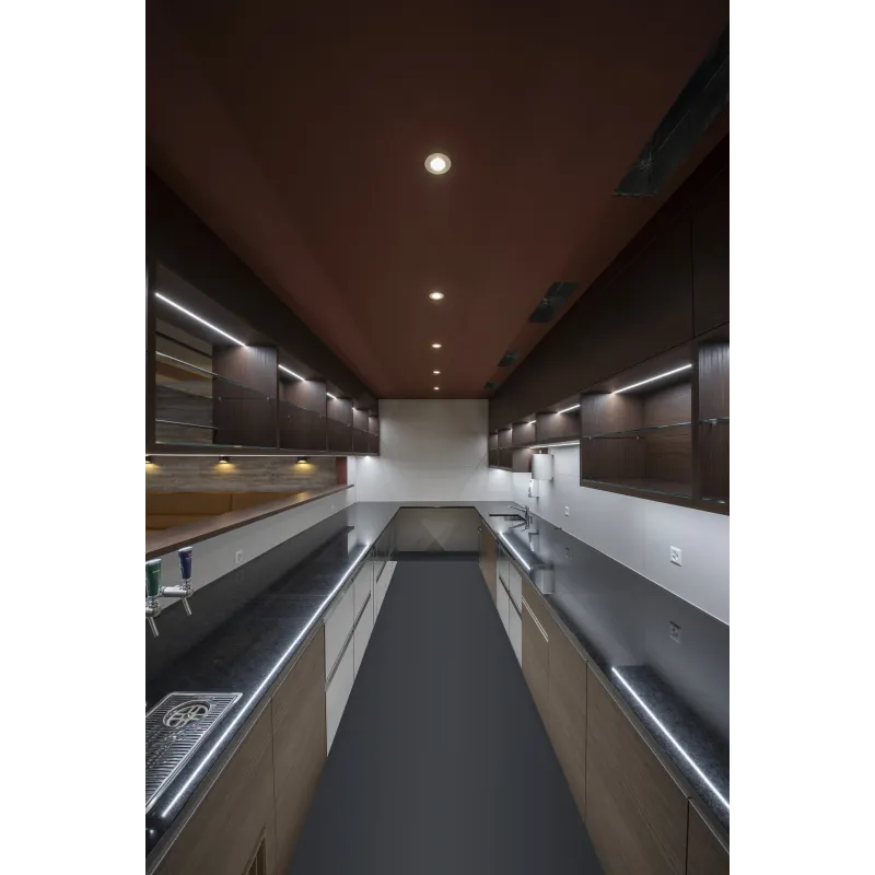 NEW TRIA 68, encastré de plafond intérieur, simple, rond, blanc mat, LED, 11W, 2700K, clips ressorts, variable