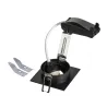 NEW TRIA 68, encastré de plafond intérieur, simple, carré, noir, GU10/QPAR51, 50W max, clips/lames ressorts