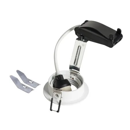 NEW TRIA 68, encastré de plafond intérieur, simple, rond, blanc, GU10/QPAR51, 50W max, clips/lames ressorts