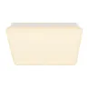 SIMA, applique et plafonnier intérieur, carré, blanc, LED, 24W, 3000K, IP44, plastique recyclé, variable