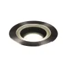 DASAR® 270, encastré de sol extérieur, symétrique, noir, LED, 30W, 4000K, IP65/IP67, collerette inox 316