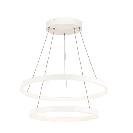 ONE DOUBLE, suspension intérieure, up/down, blanc, LED, 55W, 3000/4000K, interrupteur CCT, variable Dali