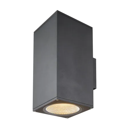 ENOLA SQUARE L UP/DOWN, applique extérieure, carré, L, anthracite, LED, 53W, 3000K/4000K, IP65, up/down