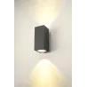 ENOLA SQUARE L UP/DOWN, applique extérieure, carré, L, anthracite, LED, 53W, 3000K/4000K, IP65, up/down