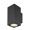 ENOLA SQUARE M UP/DOWN, applique extérieure, carré, M, anthracite, LED, 19W, 3000K/4000K, IP65, up/down