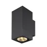 ENOLA SQUARE M UP/DOWN, applique extérieure, carré, M, anthracite, LED, 19W, 3000K/4000K, IP65, up/down