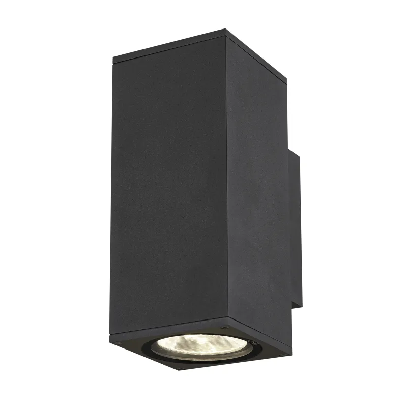 ENOLA SQUARE M UP/DOWN, applique extérieure, carré, M, anthracite, LED, 19W, 3000K/4000K, IP65, up/down