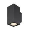 ENOLA SQUARE M UP/DOWN, applique extérieure, carré, M, anthracite, LED, 19W, 3000K/4000K, IP65, up/down