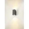 ENOLA SQUARE M UP/DOWN, applique extérieure, carré, M, anthracite, LED, 19W, 3000K/4000K, IP65, up/down