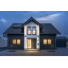 ENOLA SQUARE M UP/DOWN, applique extérieure, carré, M, anthracite, LED, 19W, 3000K/4000K, IP65, up/down