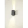 ENOLA SQUARE M UP/DOWN, applique extérieure, carré, M, anthracite, LED, 19W, 3000K/4000K, IP65, up/down