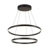 ONE DOUBLE, suspension intérieure, up/down, noir, LED, 55W, 3000/4000K, interrupteur CCT, variable Dali