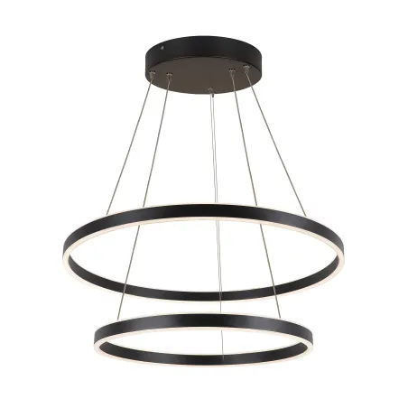 ONE DOUBLE, suspension intérieure, up/down, noir, LED, 55W, 3000/4000K, interrupteur CCT, variable Dali