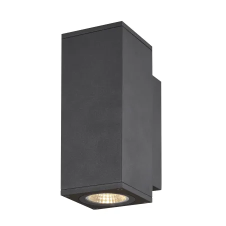 ENOLA SQUARE S UP/DOWN, applique extérieure, carré, S, anthracite, LED, 7W, 3000K/4000K, IP65, up/down