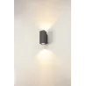 ENOLA SQUARE S UP/DOWN, applique extérieure, carré, S, anthracite, LED, 7W, 3000K/4000K, IP65, up/down