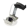 NEW TRIA 78, encastré de plafond intérieur, simple, rond, blanc , GU10/QPAR51, 50W max, lames ressorts