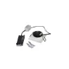 NEW TRIA 68, encastré de plafond intérieur, simple, carré, blanc mat, LED, 5,3W, 2700K, clips ressorts