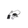NEW TRIA 68, encastré de plafond intérieur, simple, rond, alu brossé, LED, 5,3W, 2700K, clips ressorts