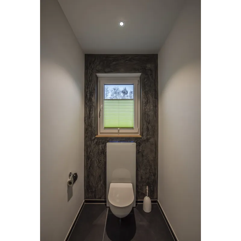 NEW TRIA 68, encastré de plafond intérieur, simple, rond, alu brossé, LED, 5,3W, 2700K, clips ressorts