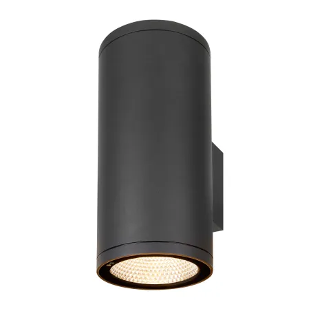 ENOLA ROUND L UP/DOWN, applique extérieure, rond, L, anthracite, LED, 53W, 3000K/4000K, IP65, up/down
