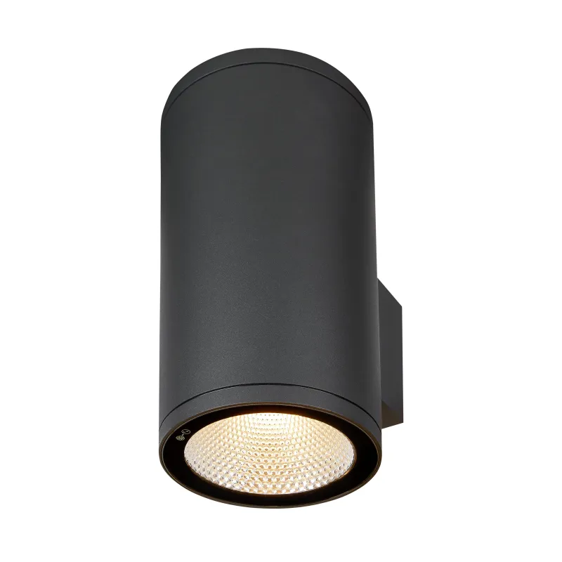 ENOLA ROUND L UP/DOWN, applique extérieure, rond, L, anthracite, LED, 53W, 3000K/4000K, IP65, up/down