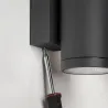 ENOLA ROUND M UP/DOWN, applique extérieure, rond, M, anthracite, LED, 19W, 3000K/4000K, IP65, up/down