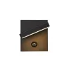 ABRIDOR SENSOR, applique extérieure, anthracite, LED, 14W, 3000K/4000K, IP54, détecteur de mouvements