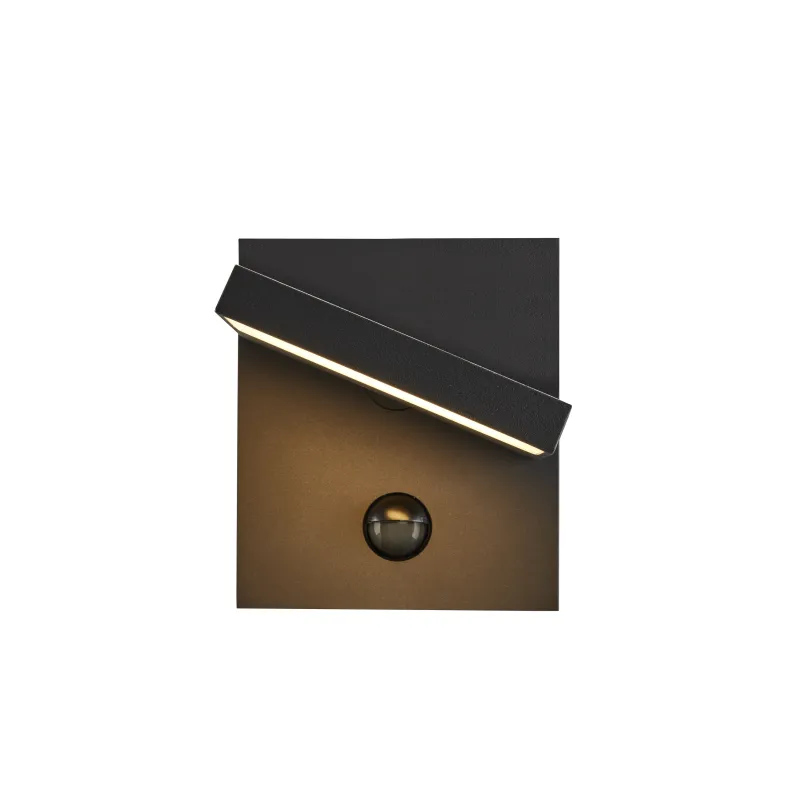 ABRIDOR SENSOR, applique extérieure, anthracite, LED, 14W, 3000K/4000K, IP54, détecteur de mouvements