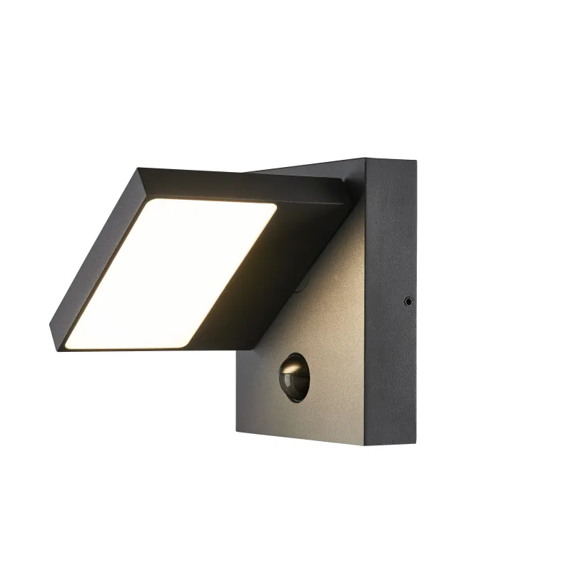 ABRIDOR SENSOR, applique extérieure, anthracite, LED, 14W, 3000K/4000K, IP54, détecteur de mouvements