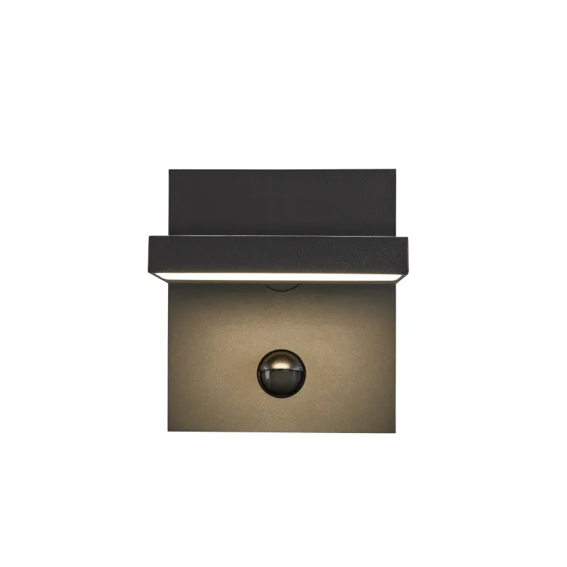 ABRIDOR SENSOR, applique extérieure, anthracite, LED, 14W, 3000K/4000K, IP54, détecteur de mouvements