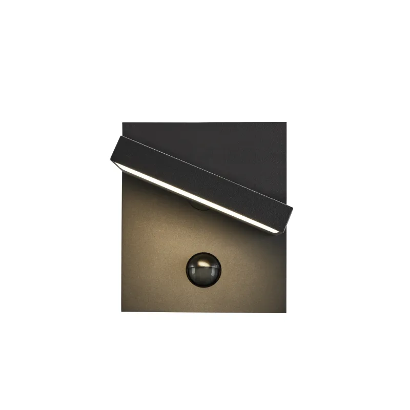 ABRIDOR SENSOR, applique extérieure, anthracite, LED, 14W, 3000K/4000K, IP54, détecteur de mouvements