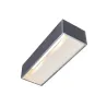 LOGS IN L, applique intérieure, rectangulaire, alu/blanc, LED, 19W, 2000-3000K, variable, Dim to warm