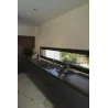 NEW TRIA 68, encastré de plafond intérieur, simple, carré, noir mat, LED, 5,3W, 3000K, clips ressorts